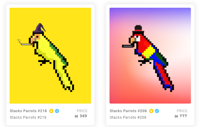 ThePand3monium's tweet photo. The @StacksParrots floor is rising!
https://t.co/mTvvn3J8oS

These high flyers are starting to take off! Mint them for 28stx https://t.co/NUbHszdnYC it won’t last long.

Mint a pandemonium of parrots while you still can!

#NFTart #NFTcommunity built on #Stacks secured by #BTC https://t.co/UK9vKeZ111