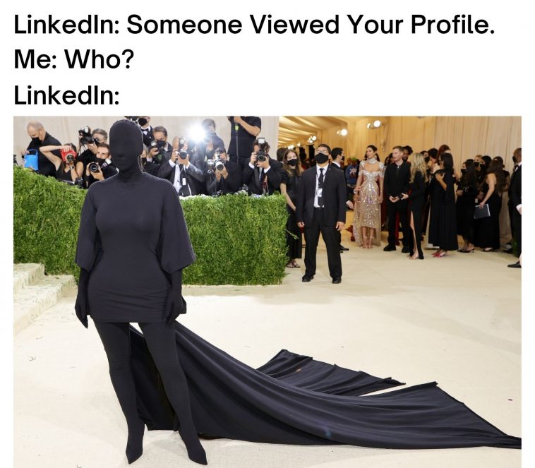 TalentNetInc's tweet photo. 😂😂
Wouldn't it be nice to know who is looking at your profile to see who might be interested in you?
#FridayFun #LinkedIn #Funny #ProfileViews https://t.co/okuHpetoRf
