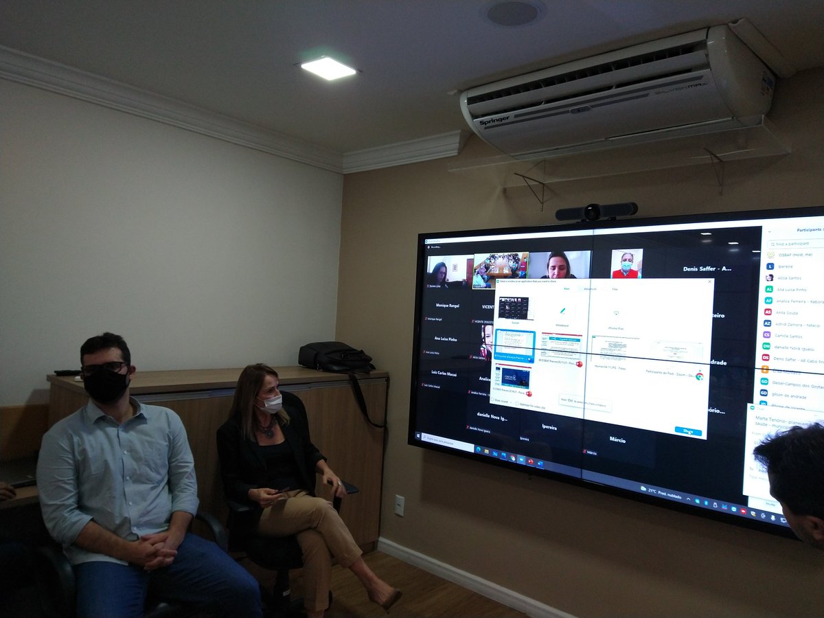 RodrigoO_Saude's tweet photo. REUNIÃO SOBRE O PROGRAMA #PREVINEBRASIL ENTRE GESTORES DE SAÚDE DE MUNICÍPIOS DO ESTADO DO #RJ
- no #Cisbaf em Nova Iguaçu
@cosemsrj https://t.co/XeUIajGGMM