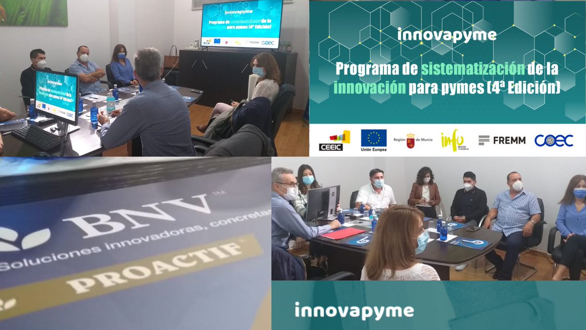 🌱🌱Trabajando la sistematización de la innovación con el Comité de Innovación de <a href="/BnvProactif/">BioNutrición Vegetal</a>.

#Innovapyme ayuda a implantar un Sistema Ágil de Innovación en las pymes