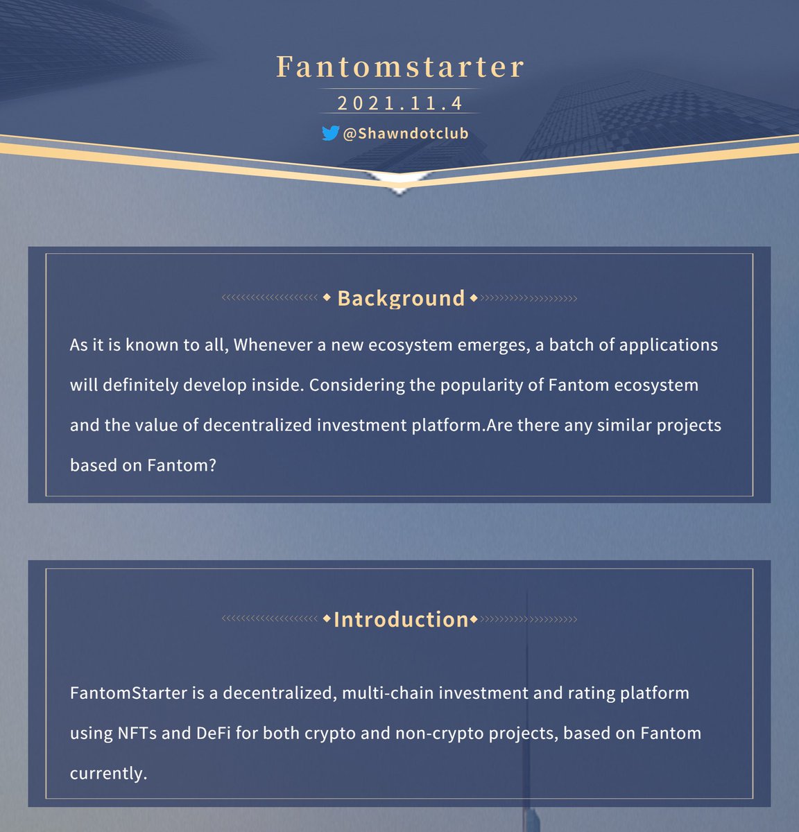 Shawndotclub's tweet photo. A launchpad based on Fantom , with Mcap $5.5M.

$FS @fantomstarter 

#lowcapgems #Fantom https://t.co/xIGorYIj37