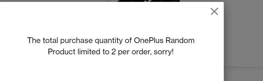 Shialein's tweet photo. @OnePlus_DE Wollte doch nur eins 😠😠 nun hab ich keins! 🤣 https://t.co/umhiYwNiQi
