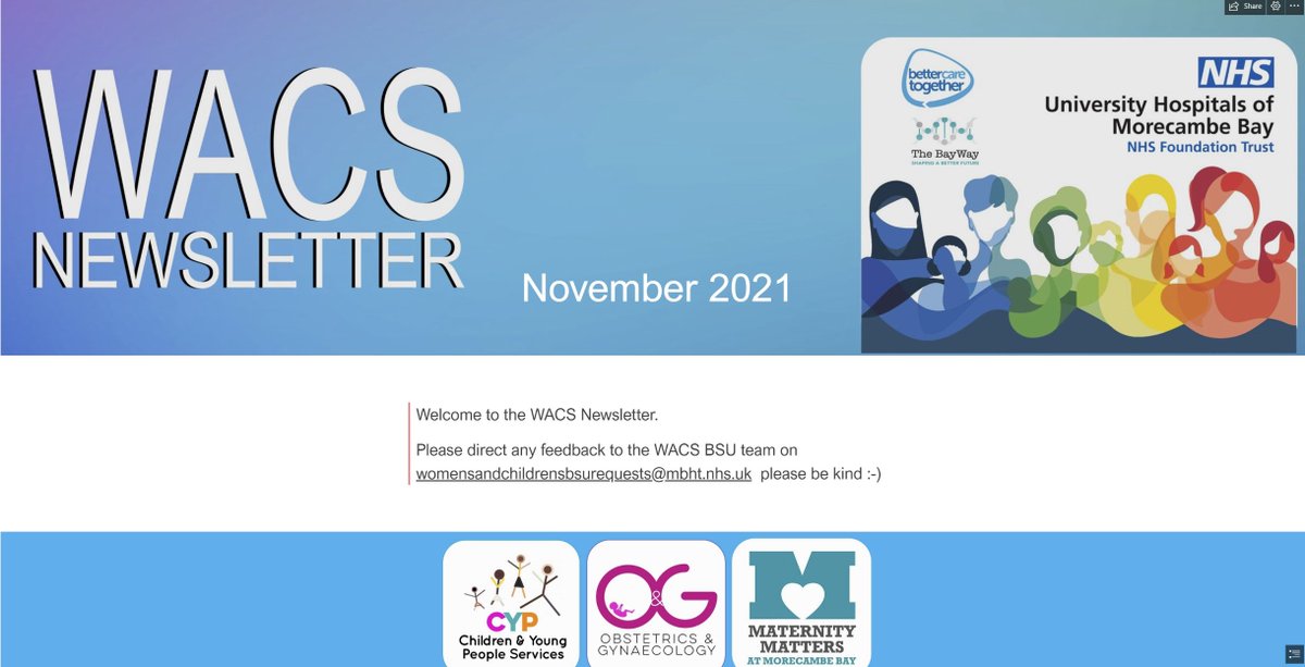 UHMB_QIRedesign's tweet photo. Countdown to #FabChange21 is well underway. Day 5⃣ 👏Next - WACS! 👵👦Who have remodelled their internal communications to create #OneSourceOfTruth. 100-200 deep dive newsletter reads per month and almost 1,200 site visits in a month! #ImprovingTogether
@FabNHSStuff https://t.co/cUIEyTpurL
