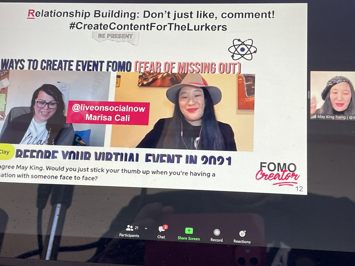 StonehamPress's tweet photo. About building relationships- @MayKingTea on her interview with @hashtagmarisa at #linkingoutclub https://t.co/WPfaTjDiPW