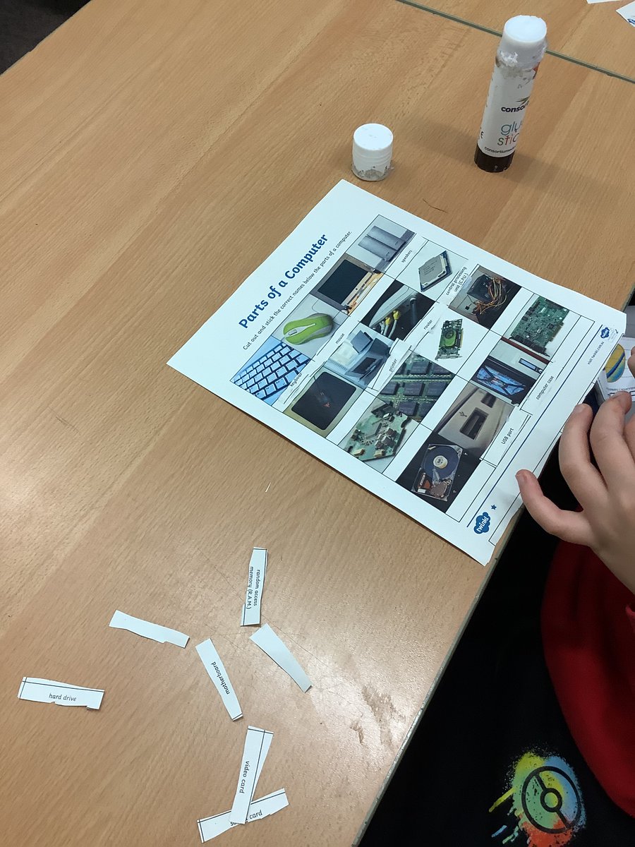 UpperEPHPS's tweet photo. We are learning about the different parts of a computer 💻 https://t.co/oHUoEpGgX2