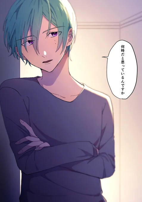 #enstプラス
たつみさんに怒られる幻覚です 