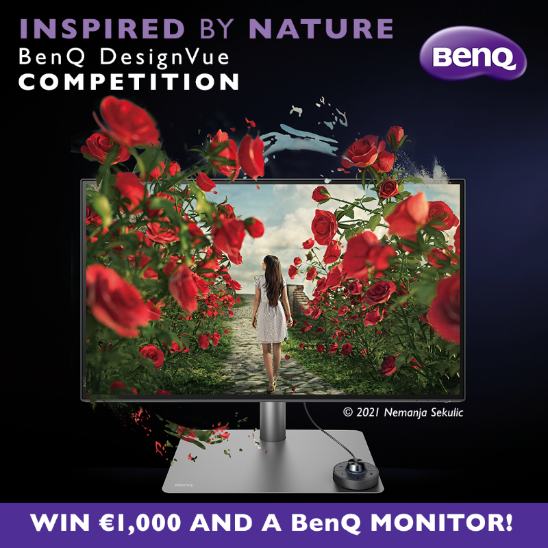 BenQ_UK's tweet photo. Get inspired by nature 🌼 &amp; win a BenQ monitor! 🏆

Design a screensaver inspired by nature for the chance to win a #DesignVue monitor &amp; €1000!

We've teamed up with @onetreeplanted to plant one tree for every entry into our #competition 🌳