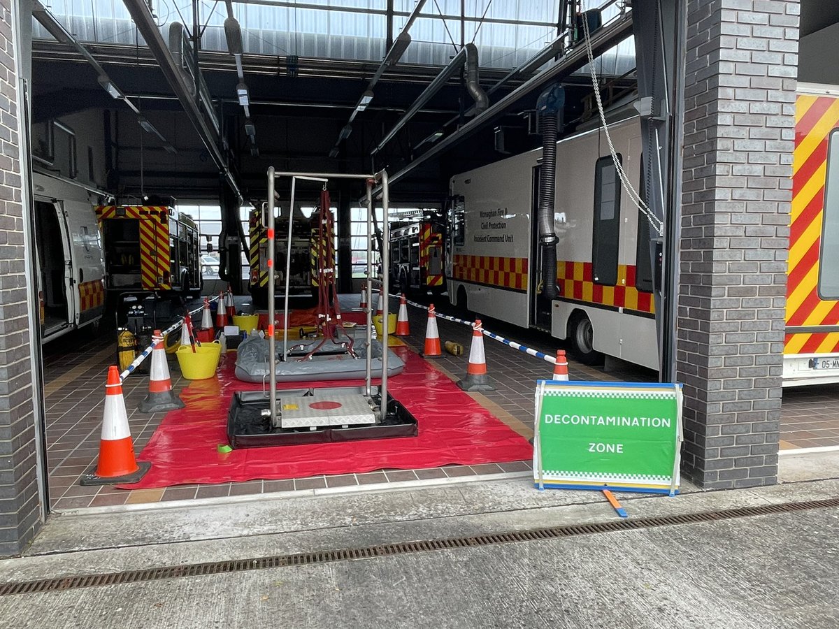 monaghan_fire's tweet photo. Today we are carrying out Hazmat training for our officers. Another field of specialist emergency response that are crews are trained in. https://t.co/WGaEWdalqT