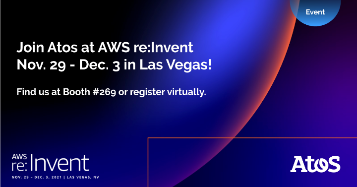 PaulMooreO's tweet photo. Join us for @awscloud #reInvent, happening Nov. 29 - Dec. 3, 2021.
✔️ Details on the latest advances in AWS technologies
✔️ New product launches
✔️ Networking 
✔️Peer-to-peer learning
✔️ Opportunities to meet with AWS experts
Register now: https://t.co/EaIgjGk0xs https://t.co/IV31M96upF