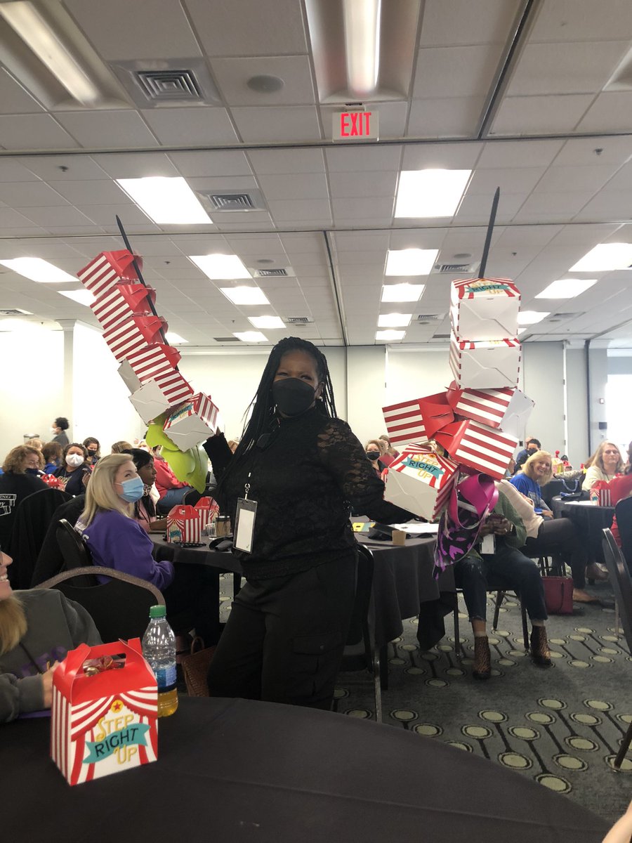 kinderscates's tweet photo. Region 1 Rona Neely getting it done! #fallrenewal21 https://t.co/l1qyQ5lXNC