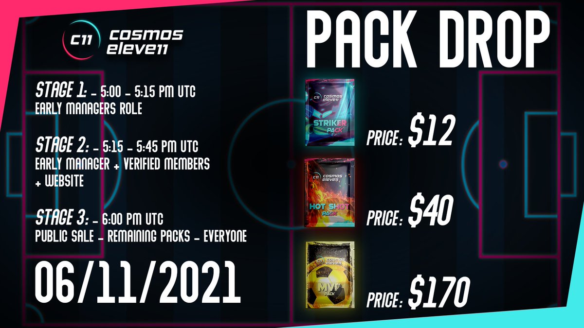 Cosmos_E11even's tweet photo. 1 MORE DAY UNTIL THE MAIN DROP!

Whitelisting closes tomorrow at 6am UTC!
https://t.co/1I8knohFii 

GET READY!

Retweet if you want a Legendary Card!😉🤣😇

We love you, Managers! https://t.co/n2LKK1aZ3J
