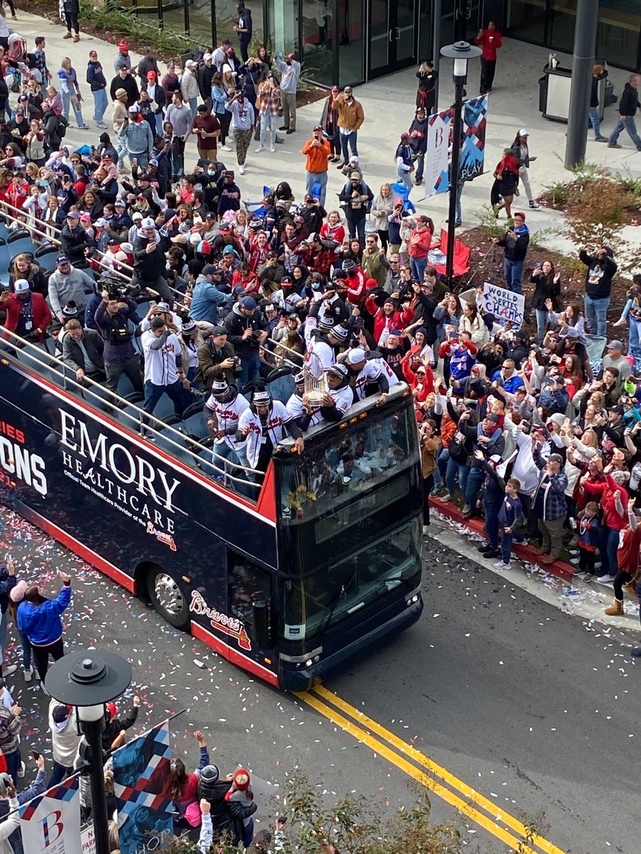 Ware2Go's tweet photo. The team at @Ware2Go wants to congratulate the Atlanta @Braves on being World Series champions! Thanks for making our city proud! ⚾️💙
️️️️️️️️️️
#Atlanta #WorldSeries @TruistPark #worldseries2021 #Braves #atlantabraves #team #atlantabusiness #atlantaevents #Ware2Go https://t.co/mIgnIVRZD1