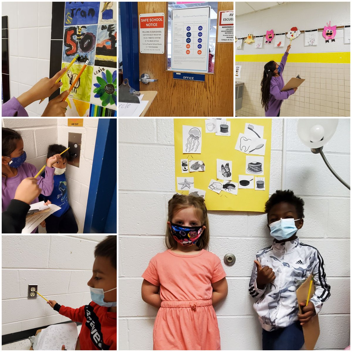 keffer_ms's tweet image. Ms. Barranco&apos;s First Grade mathematicians were shape detectives this afternoon @Herndon_ES. They found shapes everywhere! @MathematicsFcps @FCPSRegion1