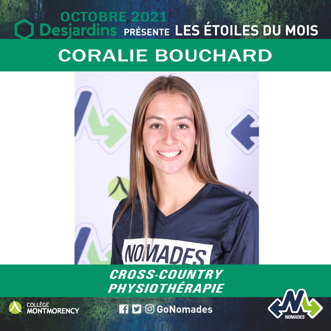 ÉTOILES DU MOIS D'OCTOBRE ⭐️
Desjardins présente les trois étoiles du mois d'octobre 🤝
- Coralie Bouchard - Cross-country  🏃‍♀️🚺
- Charlotte Élie - Flag-football féminin 2 🏈🚺
- Alexandre Marcoux - Soccer masculin D1 ⚽️🚹
#GoNomades 💚💙
#DestinationExcellence