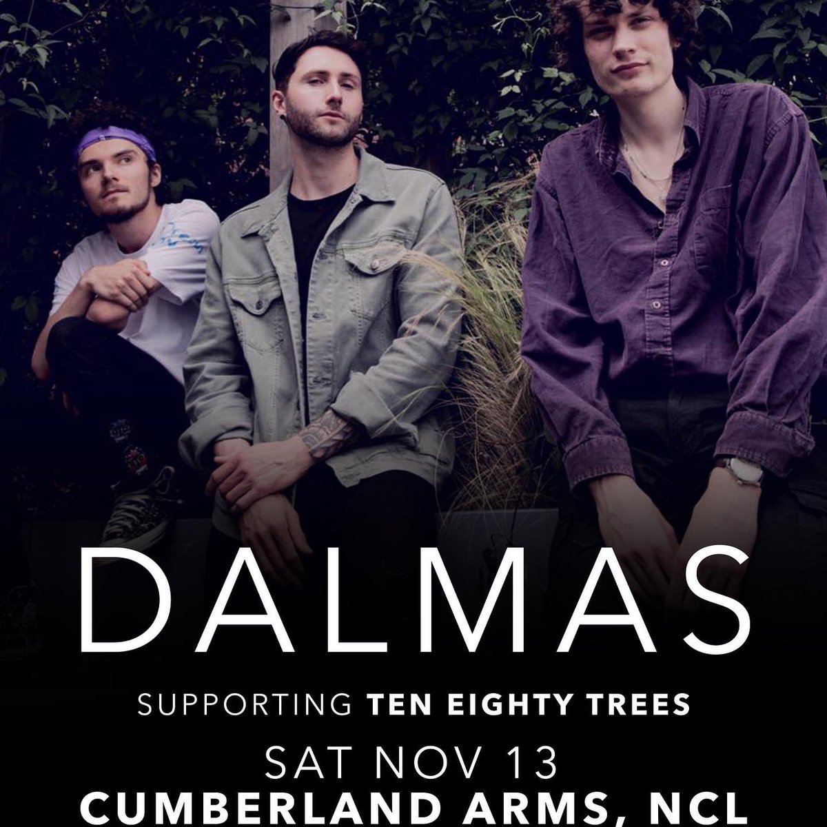 WE CAN’T wait for next Saturday 🤘 We are supporting <a href="/teneightytrees/">Ten Eighty Trees</a> in Newcastle at the Cumberland Arms 💜 We can’t wait!