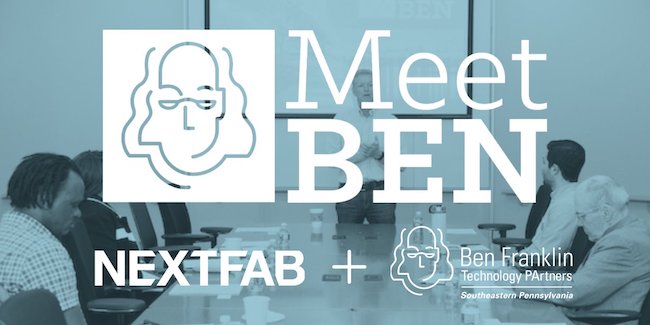 bftp_sep's tweet photo. We're bringing your a virtual #MeetBen 11/12 co-hosted with our friends @NextFab_PHL! Find out what Ben Franklin can do for YOU and how we can help you take your business to the next level. #partnerswithapurpose #levelup
Register: https://t.co/llE82bxZt7 https://t.co/rE4QmGdLFg