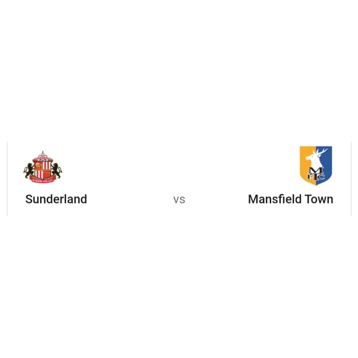 Tomorrow Saturday 6th Nov, Sunderland vs Mansfield Town live @ Bar Justice. Kick off at 3pm, open from 12pm with drinks promos available. #safc #sunnisidequarter #hawaythelads