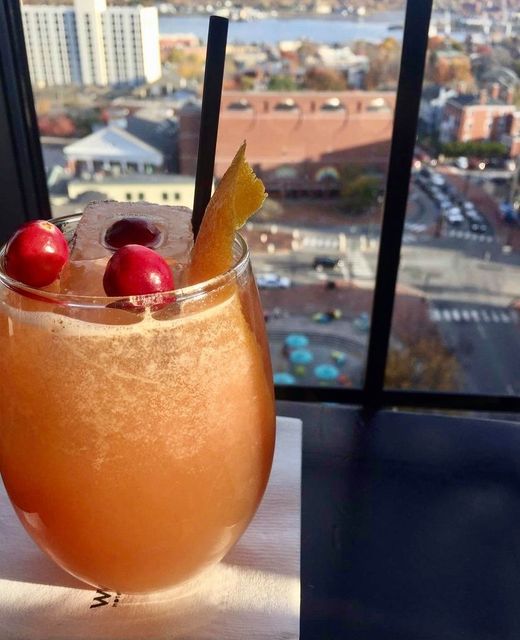 Enjoy your Sunday with panoramic views of Portland and the Autumn in the Park cocktail available now at <a href="/TopoftheEast207/">Top Of The East </a>. 
 
📸: <a href="/CongressSquare/">Congress Square Park</a>