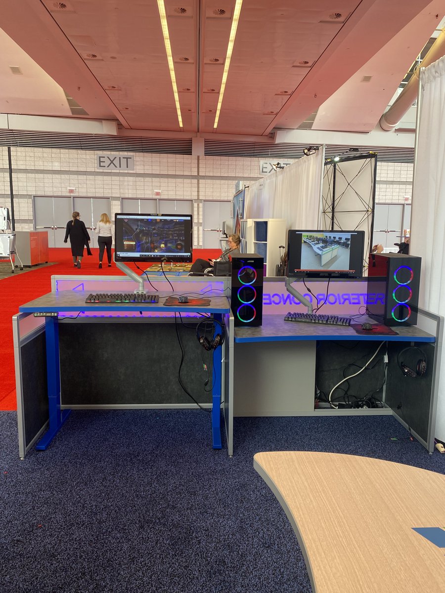 InteriorConcpts's tweet photo. EDspaces 2021 is in the books! It was a huge success and we are proud of everyone who worked hard and contributed to our booth. Also, a huge thank you to all of our valued partners for your continued partnership.

#EDspaces #tradeshow #solutions #ICC #school #education #furniture https://t.co/yn5GkOAQGH
