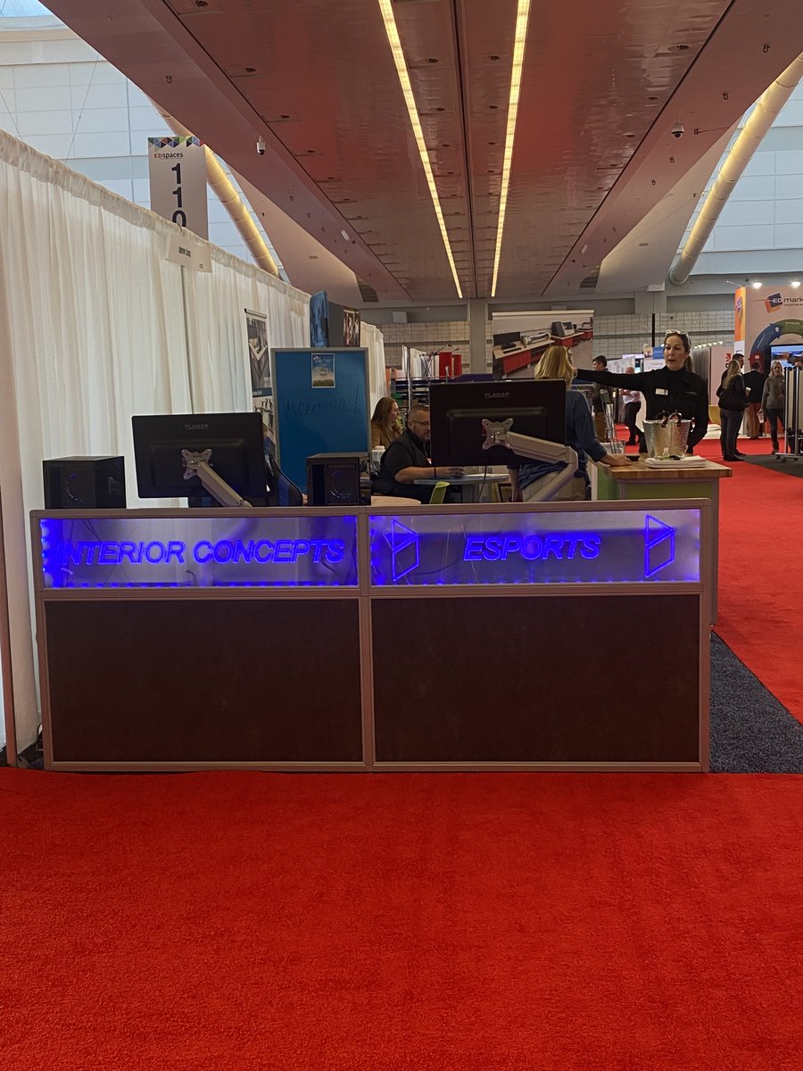 InteriorConcpts's tweet photo. EDspaces 2021 is in the books! It was a huge success and we are proud of everyone who worked hard and contributed to our booth. Also, a huge thank you to all of our valued partners for your continued partnership.

#EDspaces #tradeshow #solutions #ICC #school #education #furniture https://t.co/yn5GkOAQGH