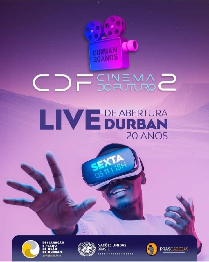 🎬🎥A live de abertura do Cinema do Futuro 2 - Edição Durban 20 anos é hoje às 18h! 

A transmissão será no <a href="/YouTubeBrasil/">YouTube Brasil</a> da <a href="/ONUBrasil/">ONU Brasil</a>: youtu.be/SepG5opg8rA

<a href="/unfpabrasil/">UNFPA Brasil</a> <a href="/ONUHABITATBR/">ONU-Habitat Brasil</a> <a href="/ONU_derechos/">ONU Derechos Humanos - América del Sur</a>