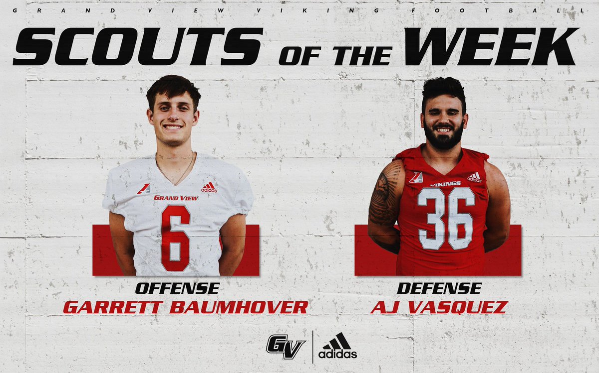 Do Right. Do Your Job. Dominate.‼️

Scout Team Players of the Week:
⚫️ Offense: <a href="/GarrettBaumhov1/">Garrett Baumhover</a> 
⚫️ Defense: @AJ_Vasquez5 

#3D #US