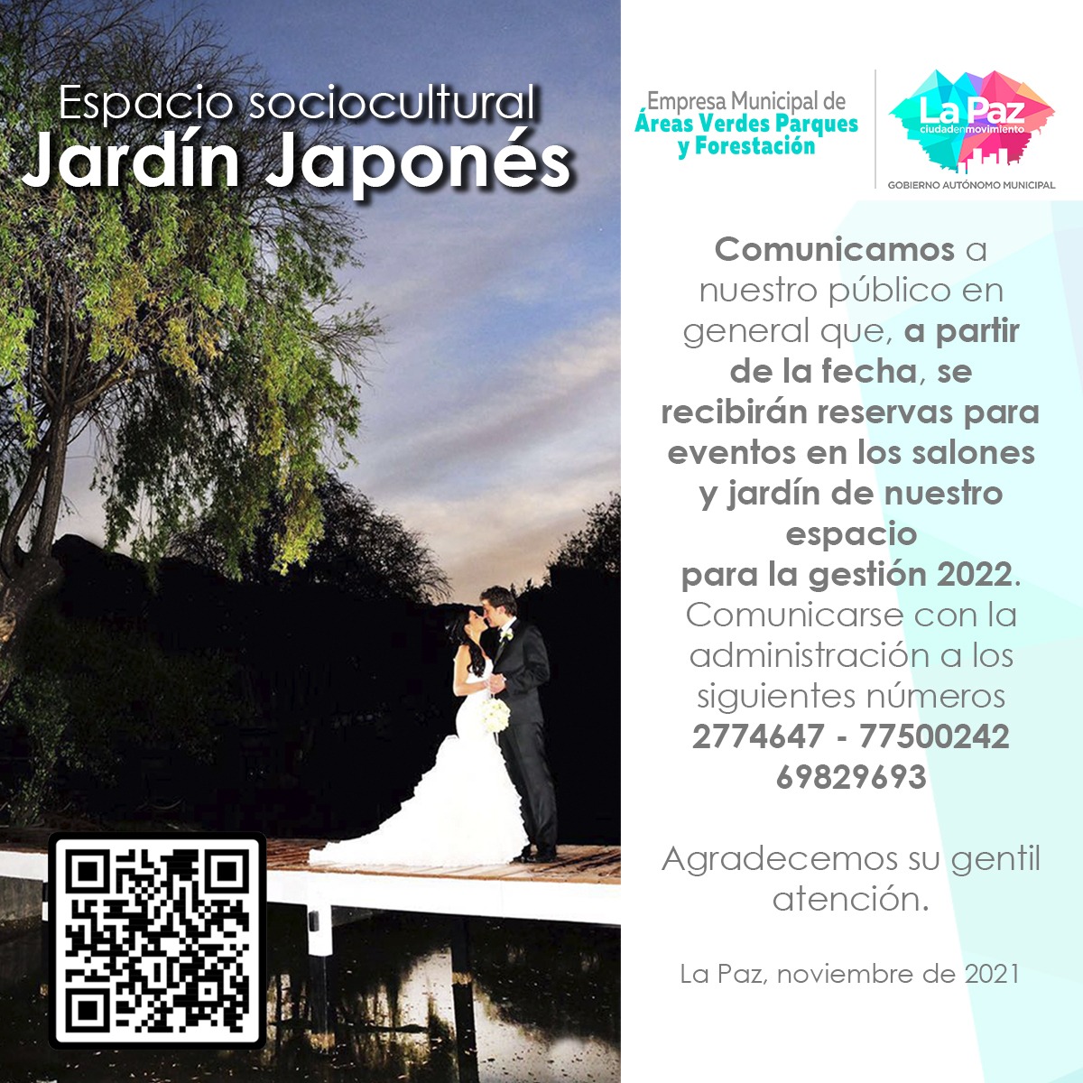 A tomar encuenta la siguiente información