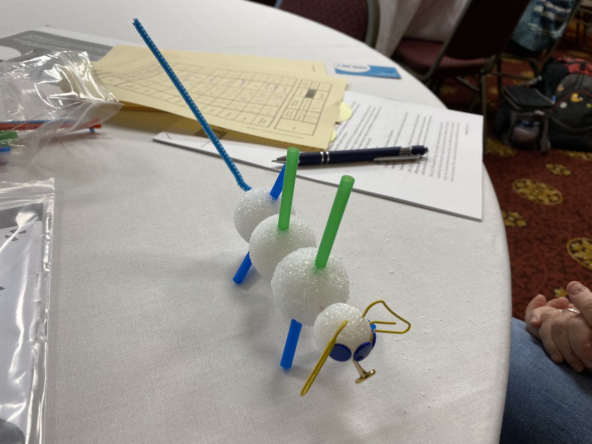 FranklinCoveyJD's tweet image. Check out these critters created during our 2nd workshop of the day at MAST! This activity came from our middle school program by SEPUP! It’s called Breeding Critters! #mast2021
