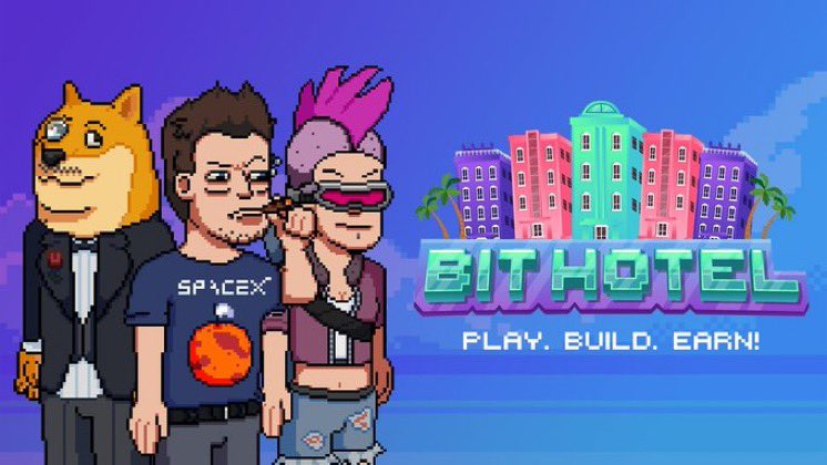 Bit Hotel is a new upcoming NFT based play-to-earn metaverse with a nostalgic 8-bit design.

I’ve just whitelisted to become one of the few people to gain access to the first wave of Bit Hotel NFTs

Give them a follow on <a href="/playbithotel/">Bit Hotel</a> and Whitelist here 👉 bit.ly/ApeSkyel