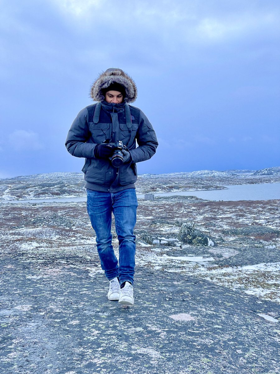 k_quash's tweet photo. Trekking through the tundra in my sneakers after losing my luggage with my winter boots
#reportingtrip #Inukjuak #arcticphotography #freezingtoes #IndigenousReporting https://t.co/H5qRlVrsqZ