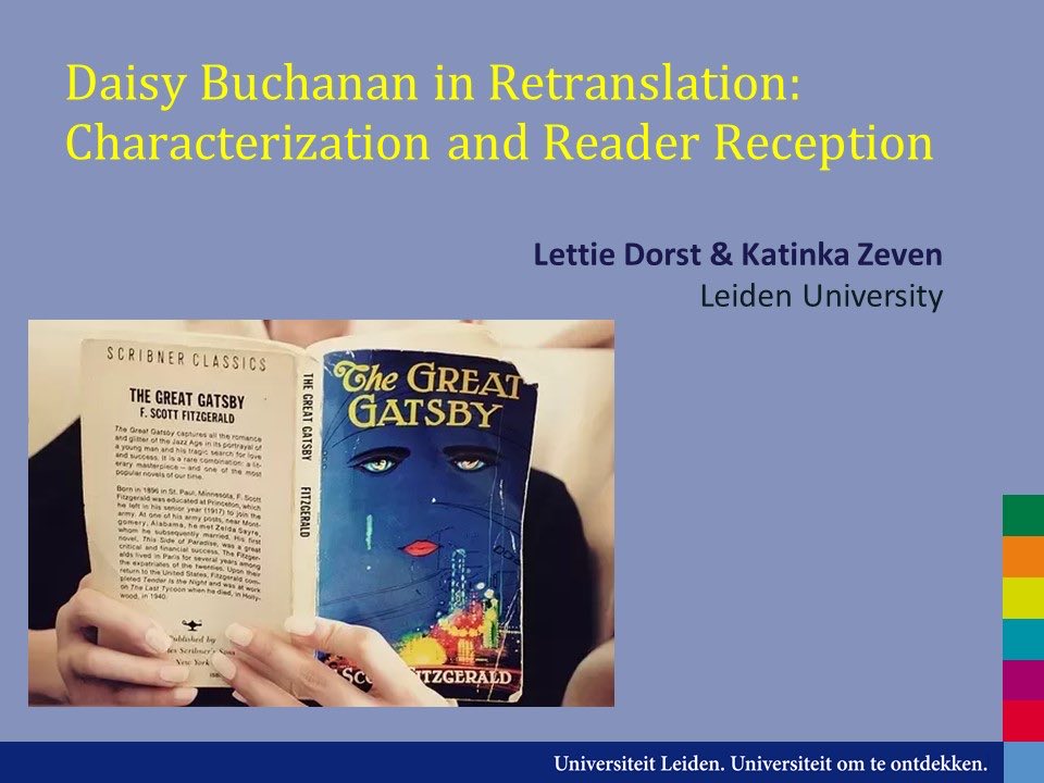 LeidenTranslat1's tweet photo. Today MA Translation lecturers Lettie Dorst and Katinka Zeven presented their research on #gender in #retranslation and #readerreception at the PETRA-e conference “Literary Translation Studies: Today and Tomorrow”. #characterization #gender #translationdecisions #readers https://t.co/TzZ6XjUrff
