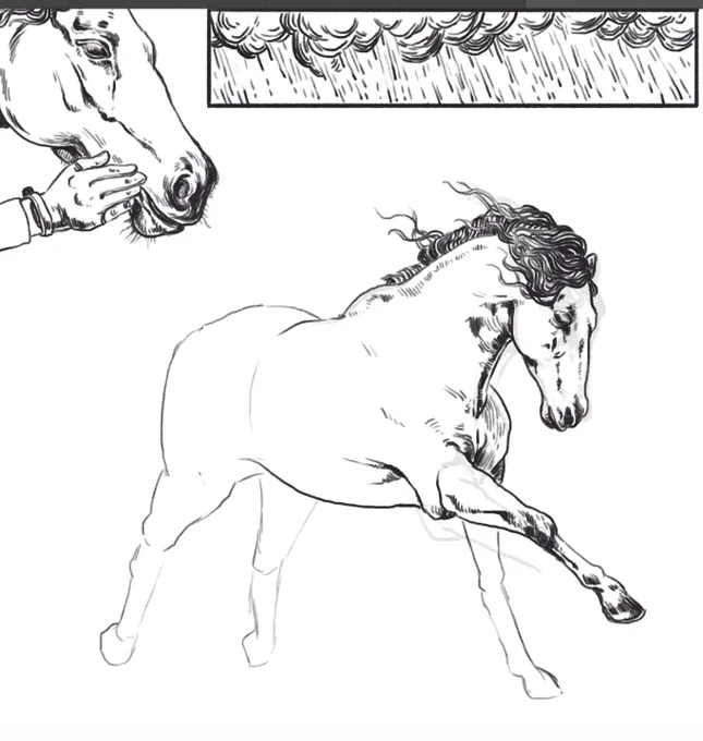learning that Imogen had a horse, I've gone absolutely feral 