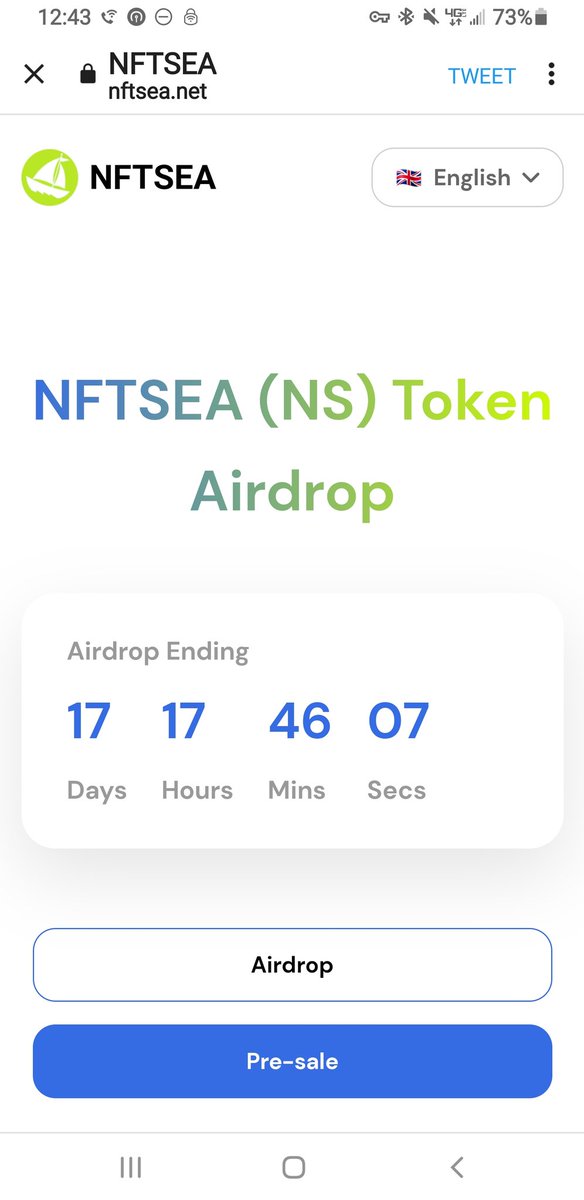 EricXRP_FLR's tweet photo. #Airdrop 
#NS
#ETH

17 day left.

https://t.co/i8Q4J7LBMU https://t.co/hLMK5vFfsT