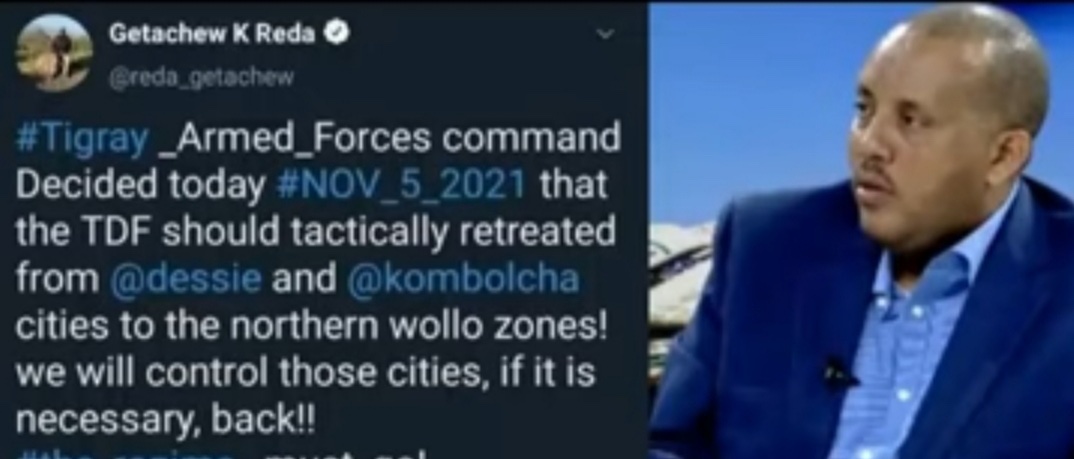 NeaminZeleke's tweet photo. Don’t worry, #TPLF brutal hordes are being encircled and on the run , and decimated at #Mille/Awash https://t.co/sziwuXAkNX