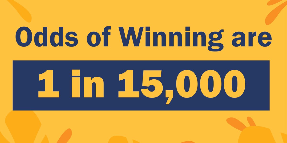 The odds of winning are 1 in 15,000! Purchase a ticket now to help support the Credit Union Building Financial Independence’s mission and initiatives and increase your chances of winning. Visit your local credit union to find out more.