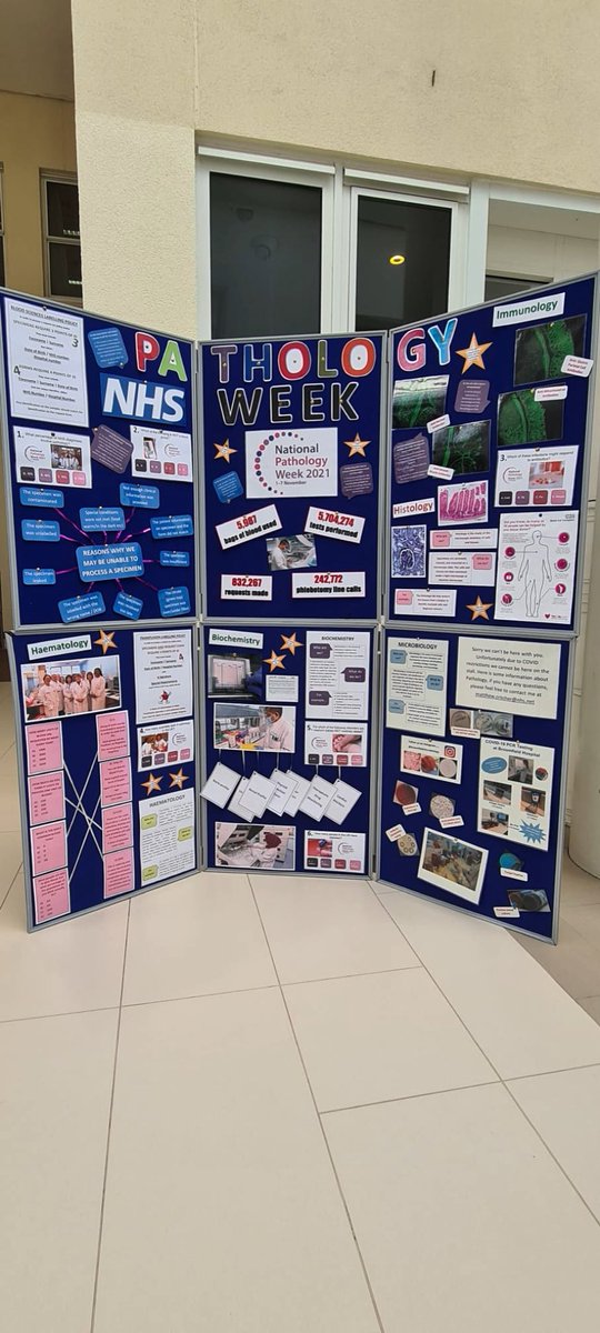 broomfieldmicro's tweet photo. This week was #NationalPathologyWeek a great opportunity to celebrate all the staff that contribute to processing patient samples #AllTogetherNow #IBMS #Microbiology #Pathology #PathologyWeek https://t.co/KsomwqU9B0