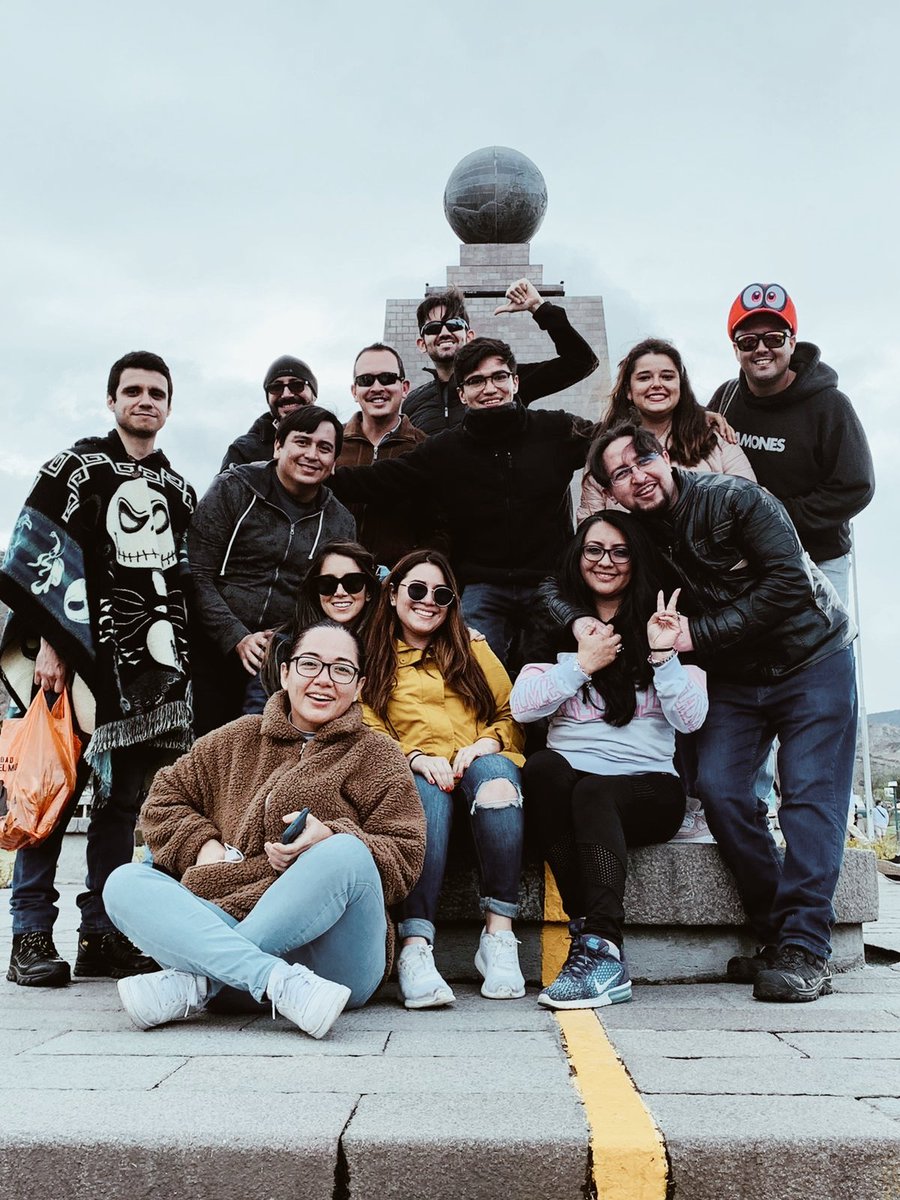 TeamCarapacho's tweet photo. Comenzamos jugando y terminamos viajando a México y Ecuador para reunirnos y pasarla increíble. Viva el TC / Travel Company.
✈️✨🇪🇨🇲🇽✨. https://t.co/hP2wDnsL4w