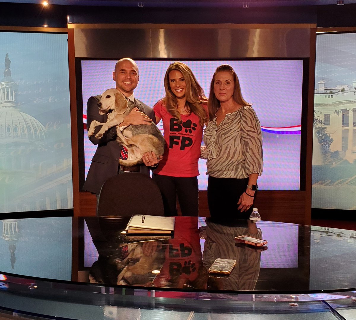 PearsonSharp's tweet image. For anyone who still doubts, this beagle right here was being experimented on and tortured by labs funded by Anthony Fauci's NIH. He was rescued by @beaglefreedom and has had a happy life since, but not all dogs are so lucky. Thanks to @BJLaflin for her work saving these puppers!