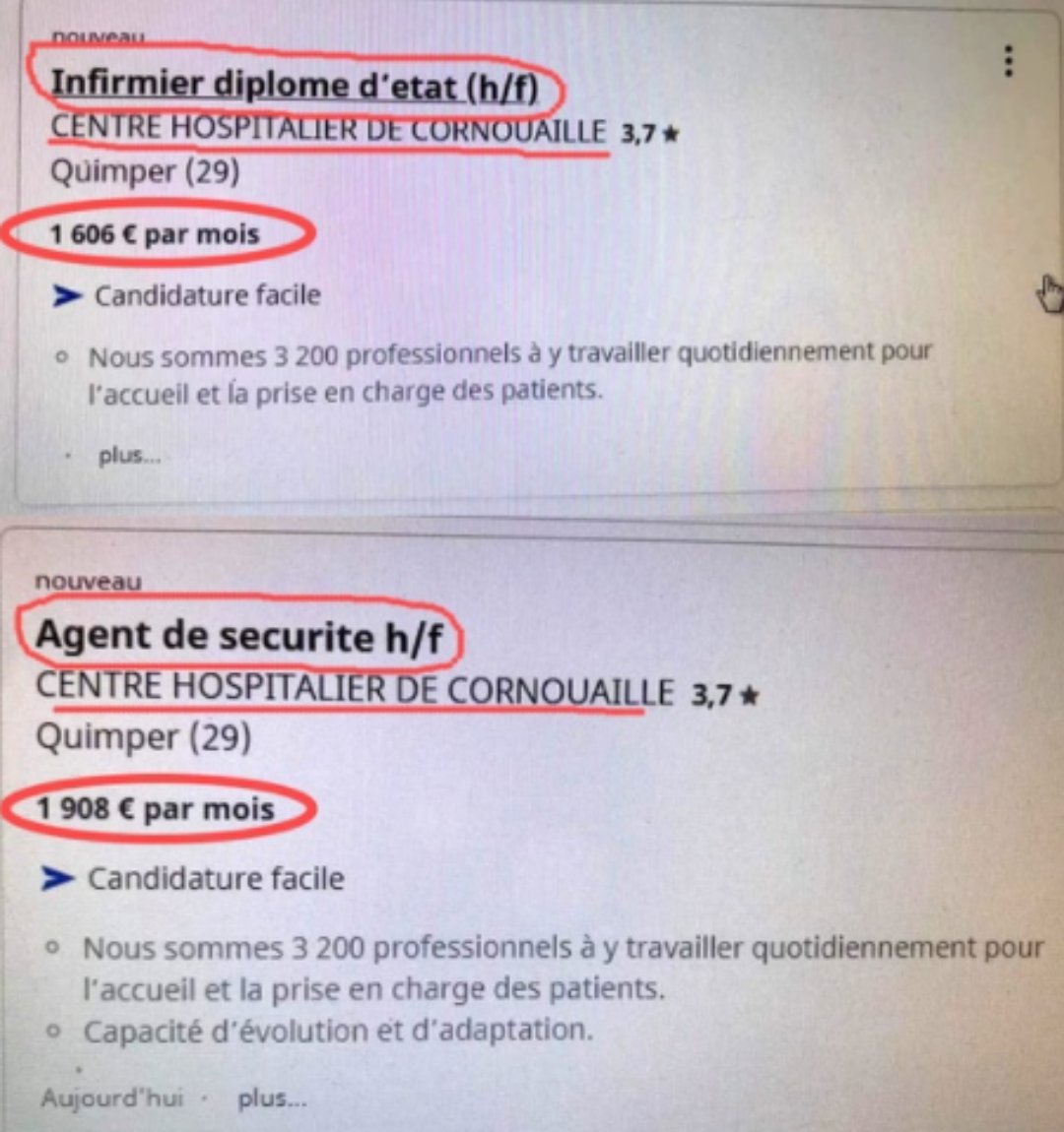 🚨Idée de reconversion pour les infirmiers en France !
🤬🤬🤬🤬

RT en masse !