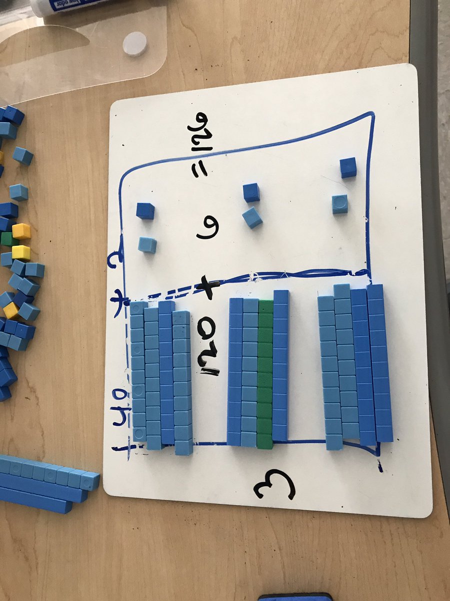 4th graders at Flat Rock are learning all about multiplication using base 10 blocks and pop-it’s!   <a href="/FRESWarriors/">Flat Rock Elementary</a>  <a href="/PowhatanSchools/">Powhatan County Public Schools</a>