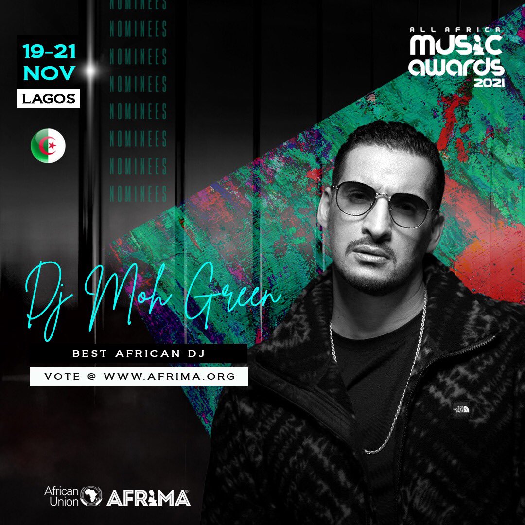 DjMohgreen's tweet photo. ๐จContinuez ร me soutenir en votant dans ces 2 catรฉgories ๐Best African Dj & Best Male Artist in Northern Africa๐ฉ๐ฟ๐๐ en t'inscrivant gratuitement. https://t.co/uB93qpbQUP
.
.
.
.
.
.@AFRIMAWARDS
#paymenow #cestlafriquequigagne #bestafricandj #7THAFRIMA #afrima2021 https://t.co/oFCaPgr7TS