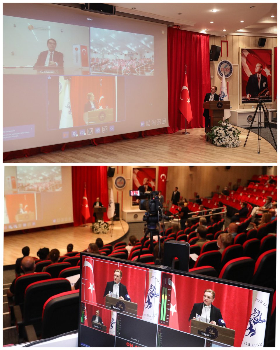 2020-2021 Güz Döneminde 🇹🇷 @tccbiko'nun başlattığı Kariyer Planlama Dersini alan 11203 öğrencimiz en üst grupta yer almayı başardı. Rek. <a href="/hotar_nukhet/">Prof. Dr. Nükhet Hotar</a> uzman kadromuzla öğrencilerimizin yeteneklerine uygun alanlarda istihdama yönelik projelerde yer almayı sürdüreceklerini söyledi