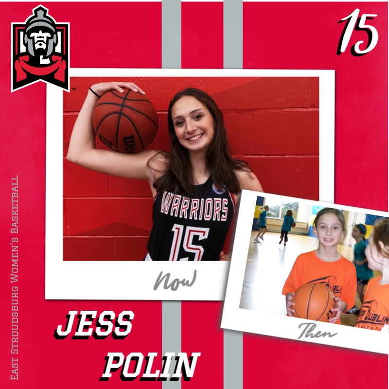 Then ➡️ Now 

Freshman, Jess Polin #15 🏀 

#WarriorFamily #WarriorsForLife