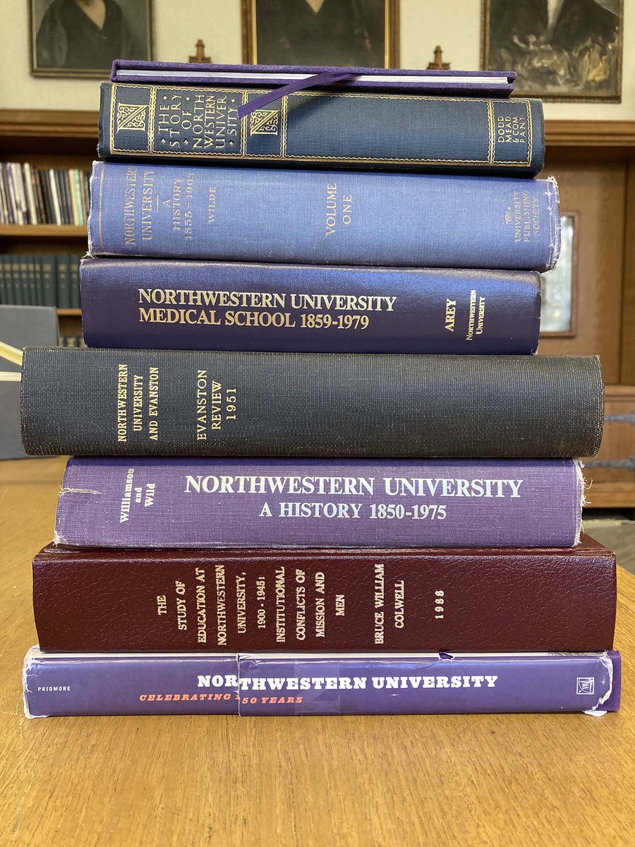 When #ArchivesBookLove and NU's anniversary fall on the same day!