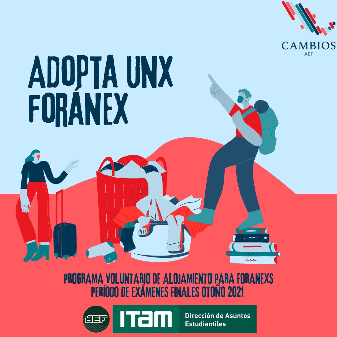 aef_itam's tweet photo. Itamitas unidos ante la adversidad💚

Presentamos Adopta unx Foranx🇲🇽 https://t.co/3zSjMmNkVI
