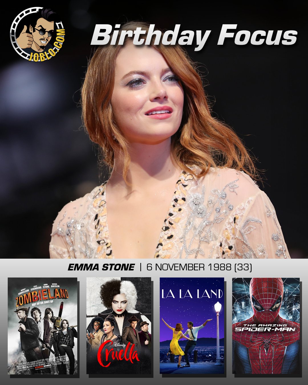 Wishing Emma Stone a very happy 33rd birthday! 