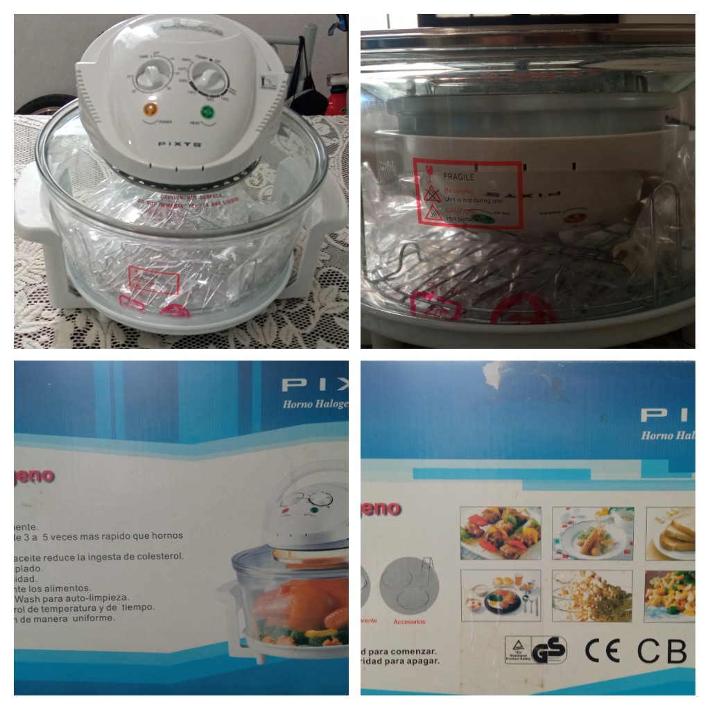 Tiendaseka1's tweet photo. Horno #halógeno nuevo, marca #pixi. En #venta.

#vzla 
#Horno 
#garage 
#nuevo https://t.co/oswyZnZjC9