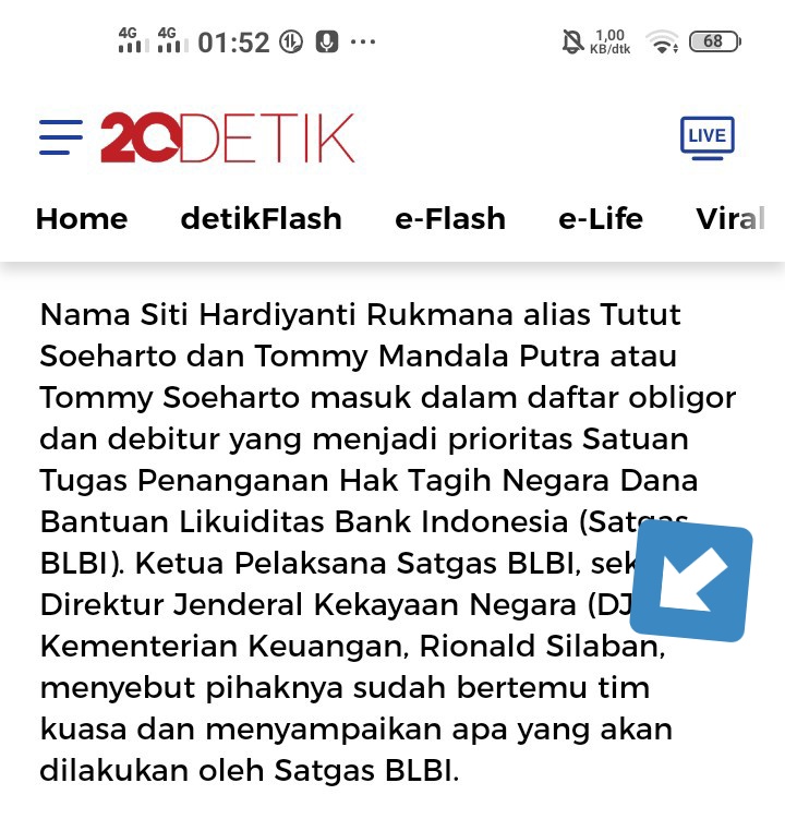 Chairulnst82's tweet photo. @L1zzyCrazy @jokowi https://t.co/xtjR4O9xxt