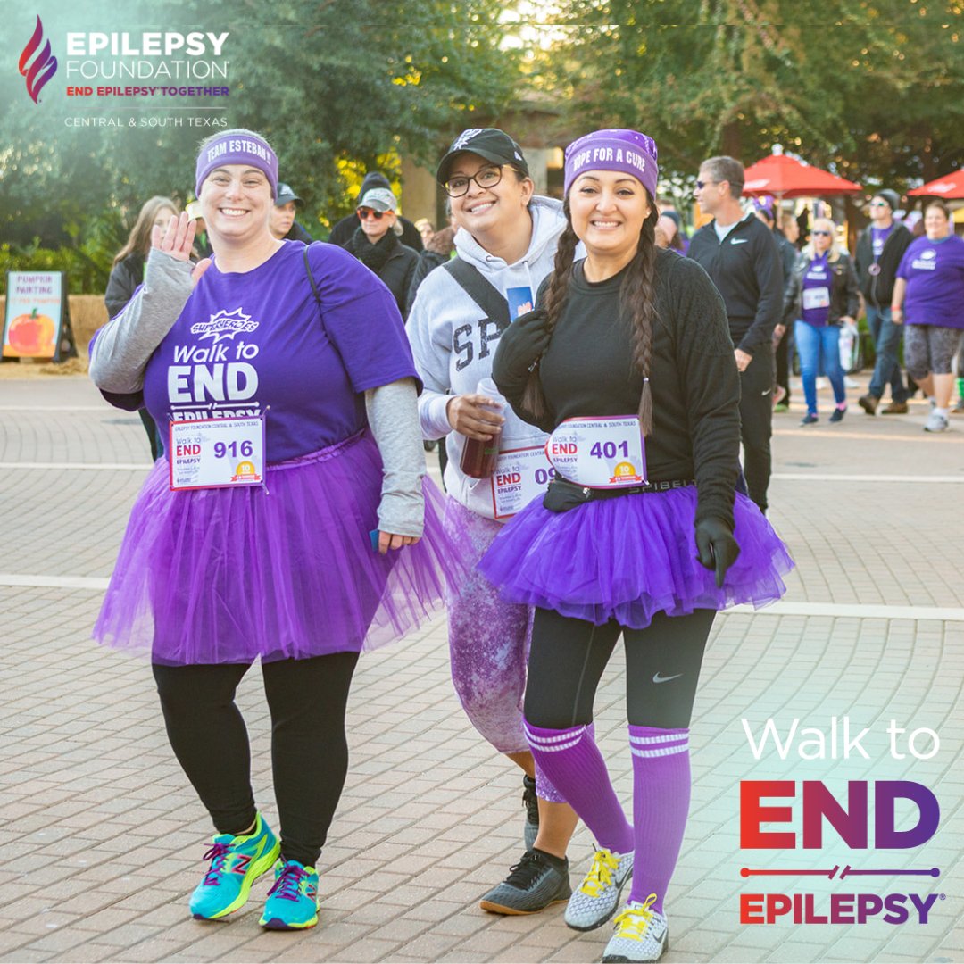 EFCST's tweet photo. We can't wait to see everyone tomorrow for the Walk to END EPILEPSY- San Antonio! Join us at Morgan's Wonderland decked out in your purple! It is not too late to donate at https://t.co/TawOJW2vHB
#donate #W2EE #W2EE2021 #sanantonio #epilepsy #epilepsyawareness #teamspirit https://t.co/U09S6Dco28