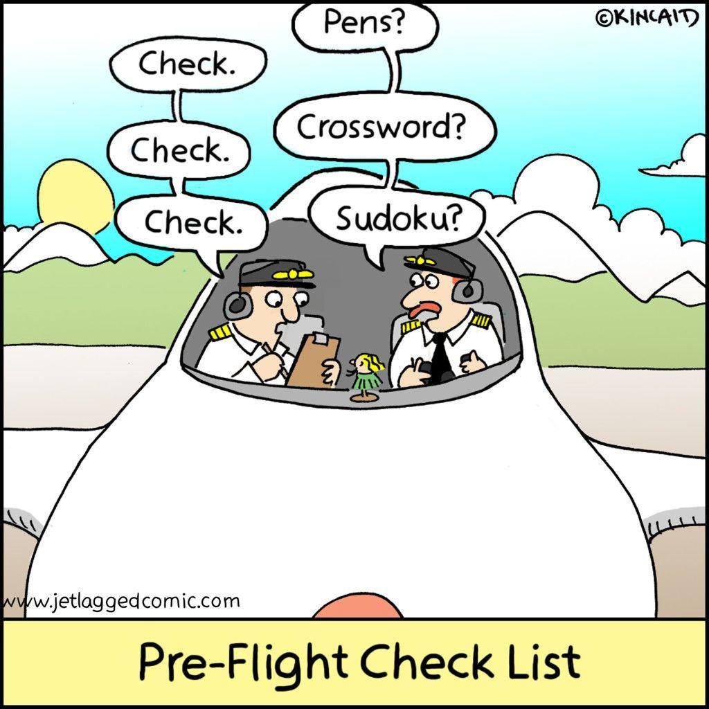 Friday Funny! 😜

#FridayFunny #pilothumor #preflightchecklist #pilot2pilot #aviation #aviationhumor